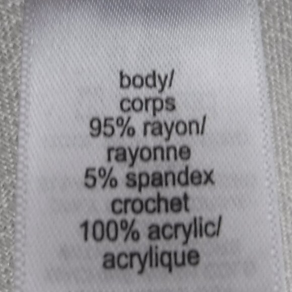 BNWT Maurices Navy Crochet tank top size XXL - Picture 7 of 7